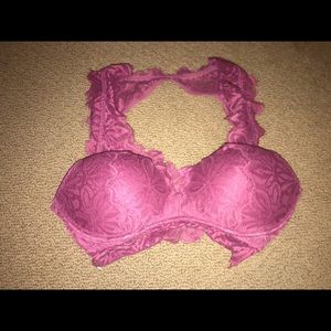 Pink Lace Bralette